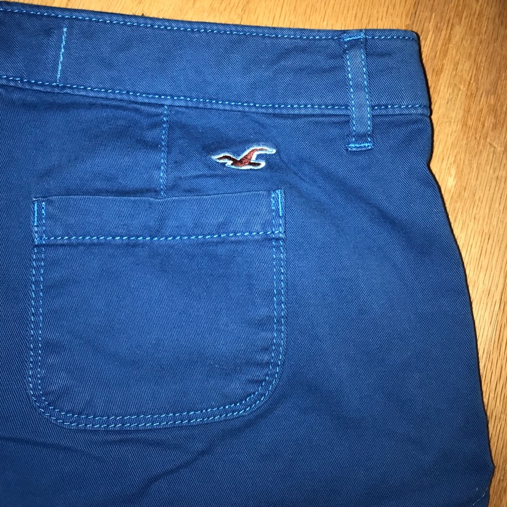 Blue Hollister shorts